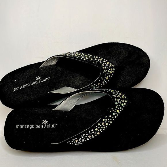 WEDGE FLIP FLOPS BY MONTEGO BAY - Picture 5 of 7